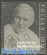 Poland 2003 Pope John Paul II 1v, Silver Stamp, Mint NH, Religion - Various - Pope - Religion - Other Material Than Pa.. - Neufs