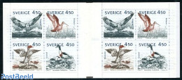 Sweden 1992 Baltic Birds Booklet, Mint NH, Nature - Various - Birds - Ducks - Stamp Booklets - Joint Issues - Unused Stamps