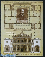 Vatican 2008 Andrea Palladio S/s, Mint NH, Art - Architects - Architecture - Unused Stamps