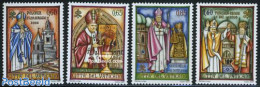 Vatican 2007 Pope Travels 4v, Mint NH, Religion - Pope - Nuovi