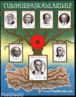Türkiye 1987 Presidents S/s, Mint NH, History - Various - Politicians - Maps - Sonstige & Ohne Zuordnung