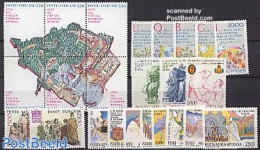 Vatican 1986 Year Set 1986 (24v), Mint NH - Ungebraucht