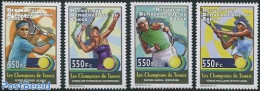 Congo Dem. Republic, (zaire) 2012 Tennis 4v, Mint NH, Sport - Sport (other And Mixed) - Tennis - Tennis