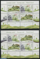 Romania 2016 Europa, Think Green 2 S/s, Mint NH, History - Nature - Science - Sport - Various - Europa (cept) - Birds .. - Nuovi