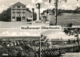 73031631 Weisswasser Oberlausitz Konsum Kaufhaus Glasmacherbrunnen Postamt Jahns - Weisswasser (Oberlausitz)