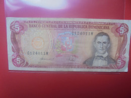 DOMINIQUE 5 PESO 1988 Circuler (B.33) - Dominicana