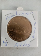 Médaille Touristique Monnaie De Pais 13 Arles Montmajour 2011 - 2011