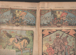 Lot De 2 Fascicules PETITS BELGES  N° 35 Et 36 De 1925  (PPP47365) - Other & Unclassified