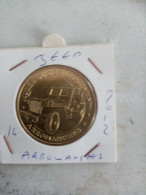 Médaille Touristique Monnaie De Pais 14 Arromanches Jeep 2012 - 2012