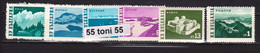 1962 -1963 Bulgarian Nature (Series Courants Yv.-1147/51A) Mi-1314/18+1385 5v.-MNH Bulgaria / Bulgarie - Ungebraucht