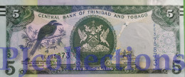 TRINIDAD & TOBAGO 5 DOLLARS 2006 PICK 47c UNC - Trinidad & Tobago