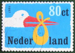 Geboortezegel Gestanst NVPH 1735 (Mi 1631); 1997 Gestempeld / Used NEDERLAND / NIEDERLANDE - Gebruikt