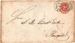 1,47 DENMARK, NUMERICAL CANCEL, 181, STATIONERY - Postal Stationery