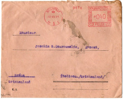 1,49 HUNGARY, 1933, COVER TO GREECE - Lettres & Documents