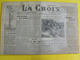 Journal La Croix Du 16 Février 1923. Occupation Ruhr - Altri & Non Classificati