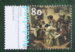 Jan Steen Art Painting NVPH 1830 (Mi 1724) 1999 Gestempeld Used Oblitéré NEDERLAND / NIEDERLANDE - Used Stamps