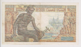 France 1000 Francs Déesse Déméter .HM. 11-2-1943. HM. TTB. - 1 000 F 1942-1943 ''Déesse Déméter''