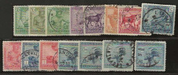 Congo   .   OBP    .   118/131+134      .    O      . Gestempeld  .   /   .   Oblitéré - Used Stamps