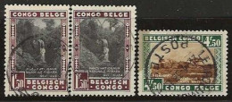 Congo   .   OBP    .   3 Zegels    .    O      . Gestempeld  .   /   .   Oblitéré - Oblitérés