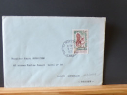 107/115B   LETTRE    ANDORRE  POUR LA BELG. 1978 - Lettres & Documents