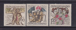 CZECHOSLOVAKIA  - 1975 Razing Of 14 Villages Set Never Hinged Mint - Neufs