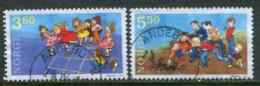 NORWAY 1998 Children's Games Used.   Michel 1290-91 - Gebraucht