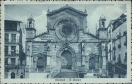 Cs266 Cartolina Cosenza Citta' Il Duomo 1942 - Cosenza