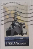 VERINIGTE STAATEN ETATS UNIS USA 2019 USS "MISSOURI" F USED ON PAPER SN 5392 MI 5614 YT 5234 SG 6006 - Usados