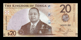Tonga 20 Pa`anga 2023 (2024) Pick 53 New Sc Unc - Tonga