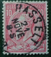 BELGIQUE N°46 Oblitéré - 1884-1891 Léopold II