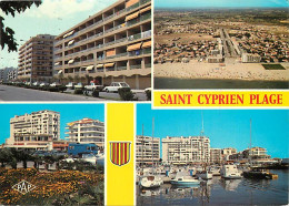66 - Saint Cyprien - Multivues - Automobiles - Immeubles - CPM - Voir Scans Recto-Verso - Saint Cyprien