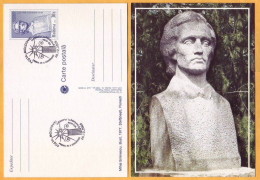 2005 Moldova Moldavie Moldau  FDC  Mihai Eminescu, Stefanesti , Floresti  Bust - Moldavie