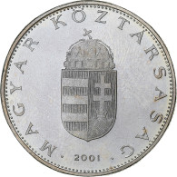 Hongrie, 10 Forint, 2001, Budapest, Cupro-nickel, SPL, KM:695 - Ungarn