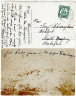 DSWA 1912, Karrasberge Sw Foto-AK M. 5 Pf. U. Stpl. KANUS - Africa Tedesca Del Sud-Ovest