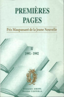 Premières Pages Tome II : 1991-1992 (1993) De Collectif - Fantastique