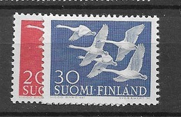 1956 MNH Finland, Mi 465-66, Postfris** - Unused Stamps