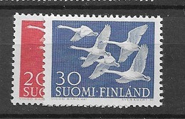 1956 MNH Finland, Mi 465-66, Postfris** - Neufs