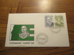 FDC - 1er Jour - Luxembourg - 1980 - Europa - FDC