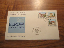 FDC - 1er Jour - Chypre - 1978 - Europa - Autres & Non Classés