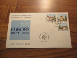 FDC - 1er Jour - Chypre - 1978 - Europa - Altri & Non Classificati