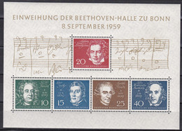Bund 1959 - Mi.Nr. Block 2 - Postfrisch MNH - 1959-1980