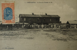 Ethiopia (Abyssinie) Dire Daoua // LA Gare Du Chemin De Fer (nice Stamp On Front) 19?? - Ethiopië