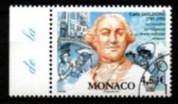 MONACO    -  2007 .   Y&T N° 2588 Oblitéré.    Carlo Goldoni - Used Stamps