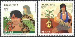 Mint Stamps UPAEP 2012 From Brazil Brasil - Neufs