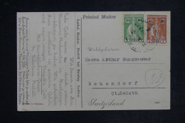 INDE PORTUGAISE -  Carte Postale De Bombay Pour La Suisse - L 152449 - Portuguese India