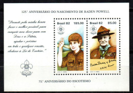 Brasilien Brasil 1982 - Mi.Nr. Block 51 - Postfrisch MNH - Pfadfinder Scouts - Ongebruikt