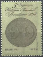 Mint Stamp Philatelic Exhibition 2013 From Brazil Brasil - Ungebraucht