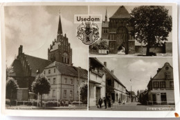 Usedom, Altes Stadttor, Blick In Die Priesterstraße, 1959 - Usedom