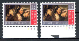 BE  2497  XX   ----  Anvers 93 : Capitale Culturelle   --  N° De Planche 1 Et 2 - 1991-2000