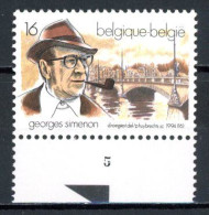 BE  2579  XX   ----  Georges Simenon   --  N° De Planche 5 - 1991-2000